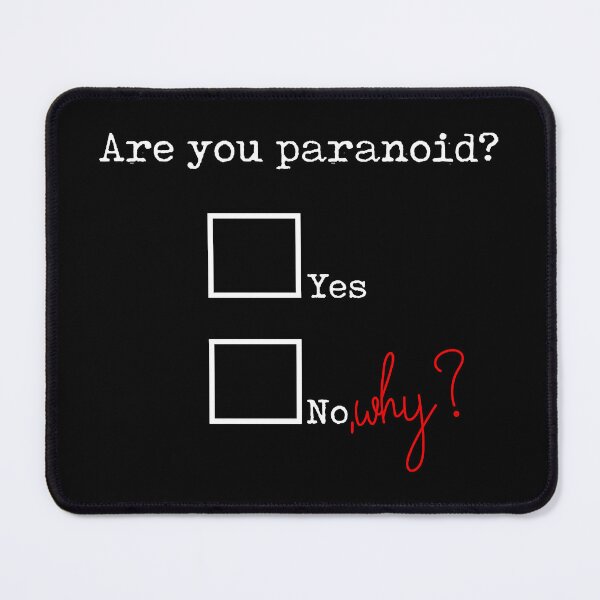 Item preview, Are you paranoid designed and sold by MadalineLangosh.