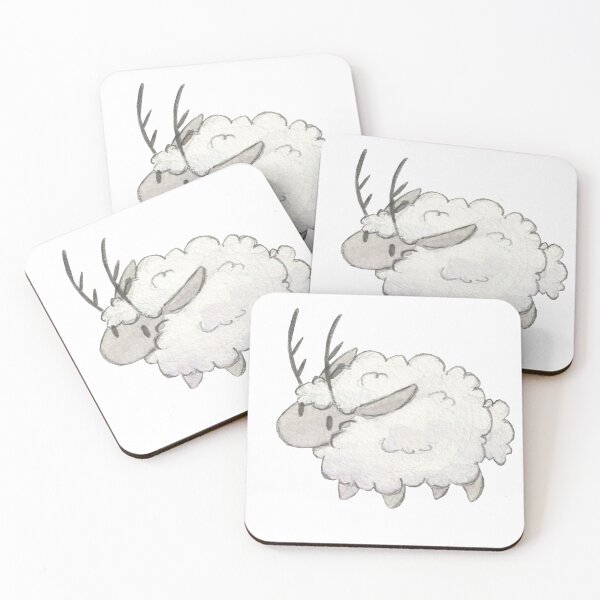 Item preview, Antler Sheep designed and sold by goblinfables.