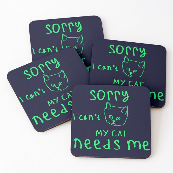 Item preview, Sorry i cant my cat needs me designed and sold by kinpirks.