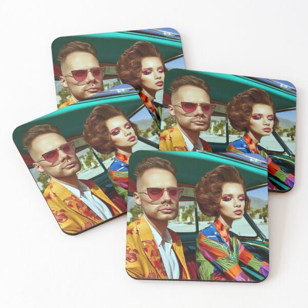 Item preview, Couple in car in Palm Springs designed and sold by jsebouvi.