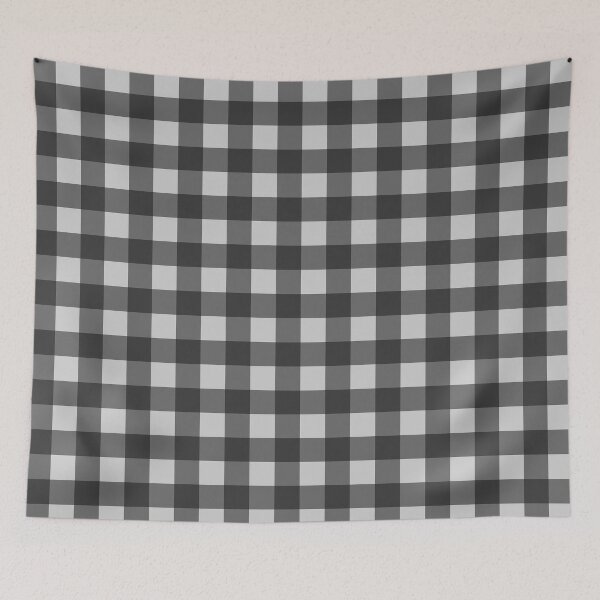 Item preview, Classic Black/Grey Gingham designed and sold by BayhillStudio.