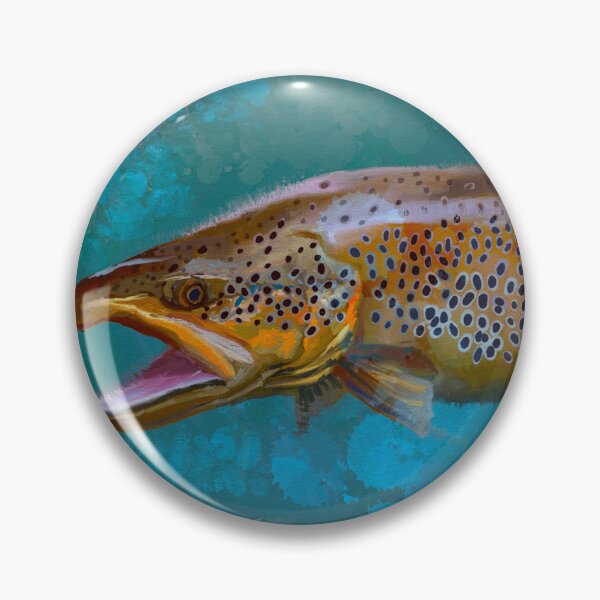 Item preview, Gold Brown Trout designed and sold by MikaelJenei.