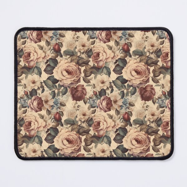 Item preview, Vintage Floral Botanical Roses Pattern | Cottagecore designed and sold by neverworldian.
