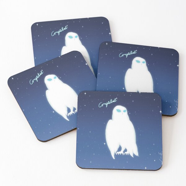 Item preview, Crystal, the Owl of Loyalty and Snow designed and sold by Ninja-Basilisk.