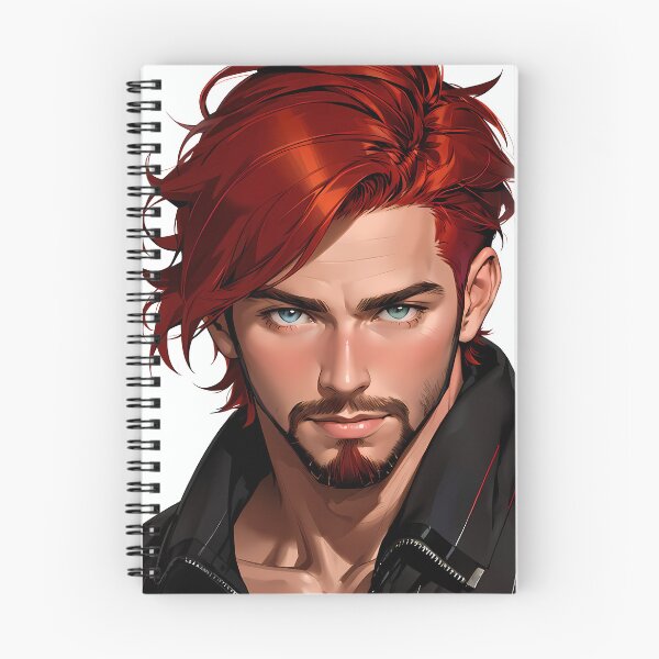 Item preview, Colorful picture of a handsome male, anime style. designed and sold by Scratchproof.