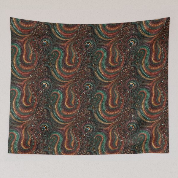 Item preview, Psychedelic Spiral Fractals of Infinity designed and sold by Hashola Designs.