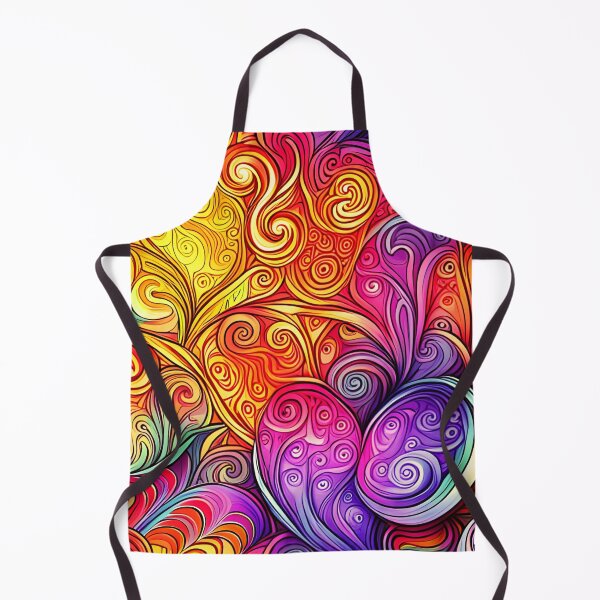 Item preview, Vibrant Abstract Swirl Pattern designed and sold by WitchyWare.