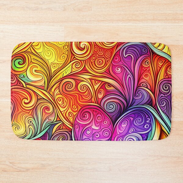 Item preview, Vibrant Abstract Swirl Pattern designed and sold by WitchyWare.