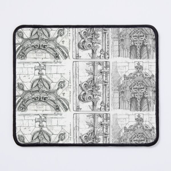 Item preview, batalha monastery tryptic designed and sold by Tereza Pilar Art.