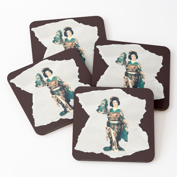 Item preview, Vintage Japanese Geisha Girl early 1900 designed and sold by donnaleewhit.