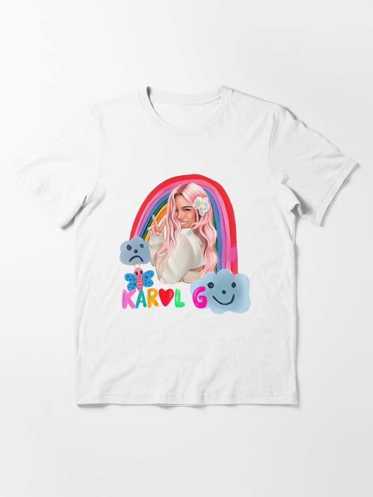 Camiseta Larga Mujer Karol G, mañana será Bonito ref 3