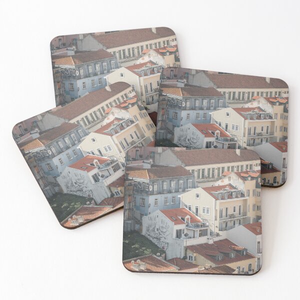 Item preview, Architecture Lisbon | Colourful Houses designed and sold by PhotosByVille.