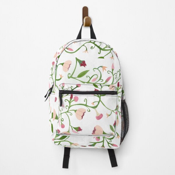 Item preview, Flowers and Vines pattern white designed and sold by paulabidiman.