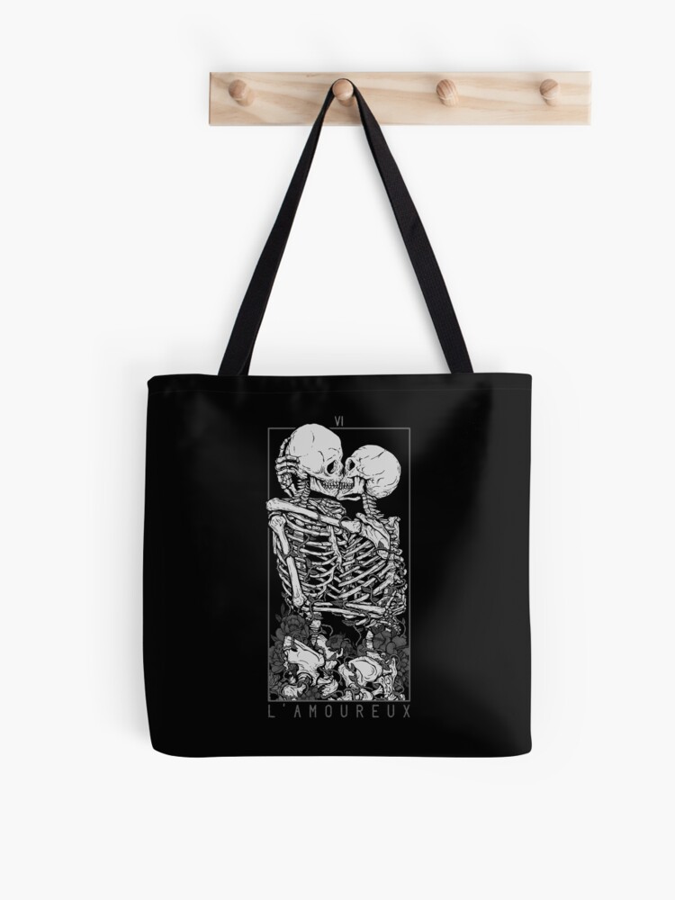 Thumbnail 1 of 2, Tote Bag, The Lovers designed and sold by deniart.