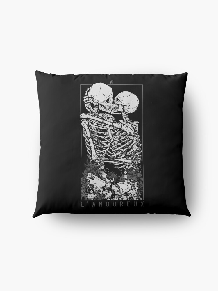 Alternate view of The Lovers Floor Pillow