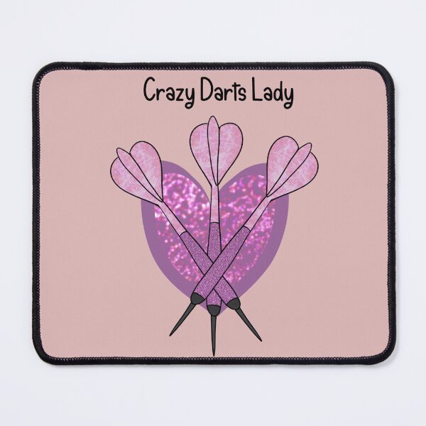 Item preview, Crazy Darts Lady designed and sold by Numpties.