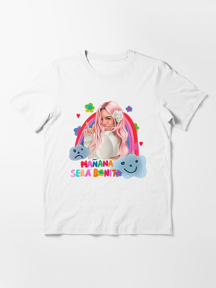 Karol G Bichota with Pink Hair in Heart Essential T-Shirt for Sale by  OmoYolo