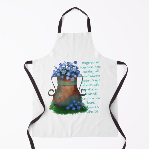Item preview, Forget-me-nots & Satan designed and sold by DelightfulLight.