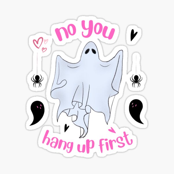 Scream Ghostface Girly Sticker. 