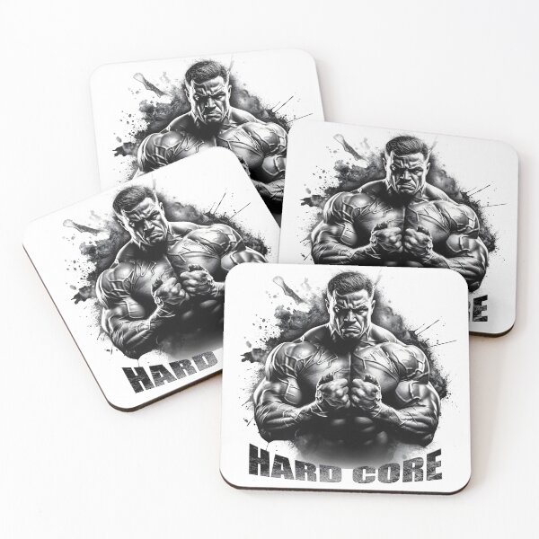 Item preview, HARD CORE bodybuilder motivation designed and sold by Lekiam.