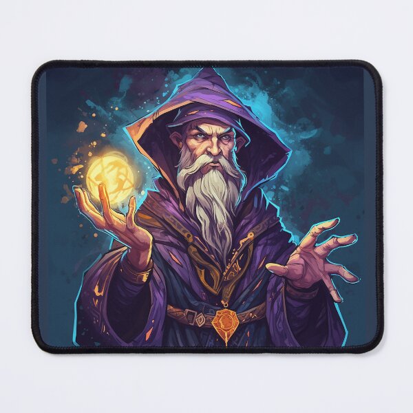Item preview, Purple Wizard Of The Cerulean Sky  designed and sold by Drahcnayel.