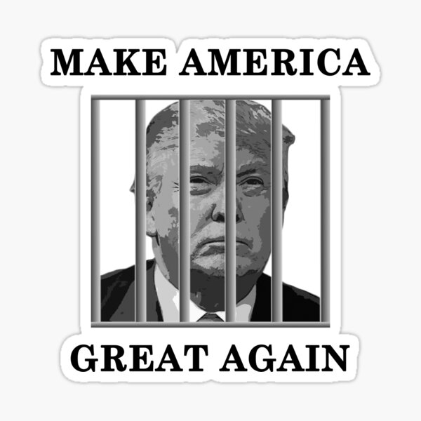 Item preview, Trump Behind Bars designed and sold by Chris  Bradshaw.