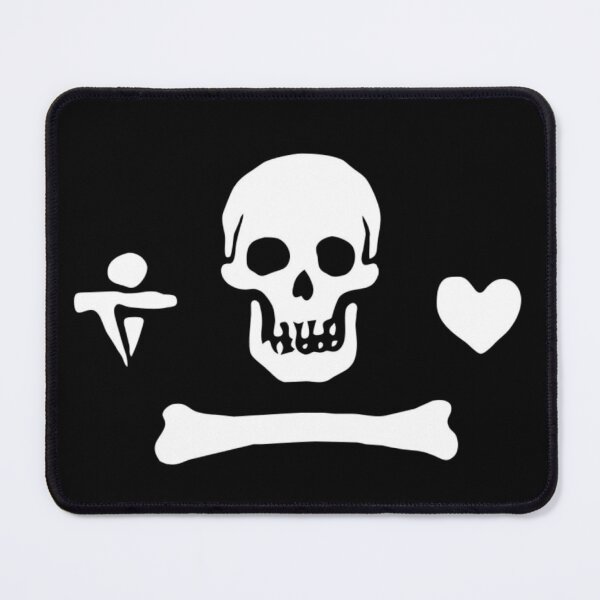 Item preview, Stede Bonnet Gentleman Pirate Flag designed and sold by zoocuties.