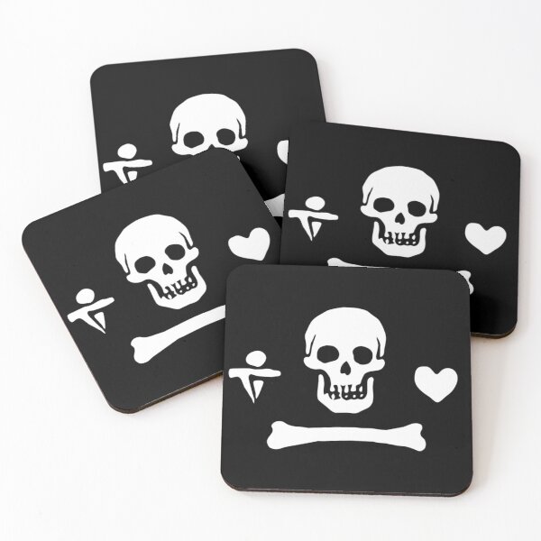 Item preview, Stede Bonnet Gentleman Pirate Flag designed and sold by zoocuties.