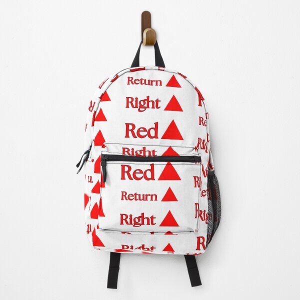 Item preview, Red, Right, Return designed and sold by Kid Wits Ink  "Wise enough to leave a lasting impression!".
