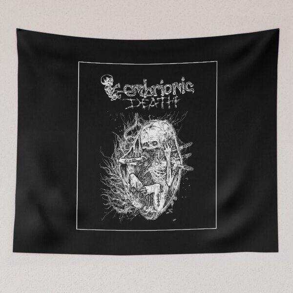 Item preview, Embrionic Death (Black) designed and sold by AUTOPSY666.