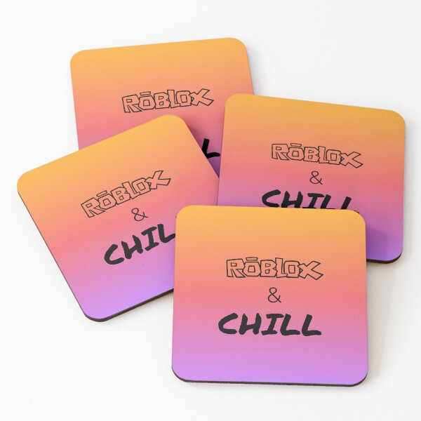Item preview, Roblox and Chill with Sunset Background color designed and sold by WhatTheTrendsDo.