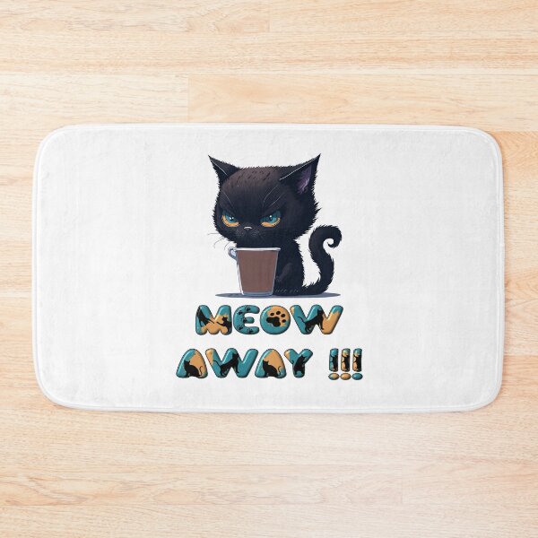 Item preview, Meow Away Human designed and sold by OmStyleStudio.
