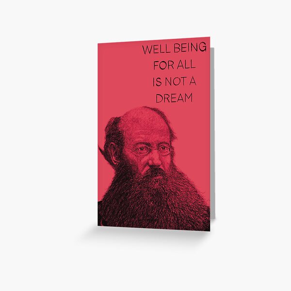 Item preview, Peter Kropotkin - Wohlbefinden für alle designed and sold by RedWantsCandy.
