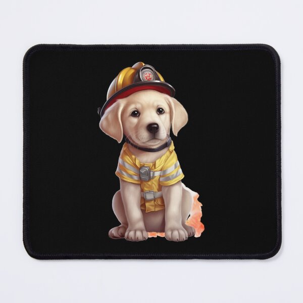Item preview, Firefighter cute labrador designed and sold by HarriPaloma.