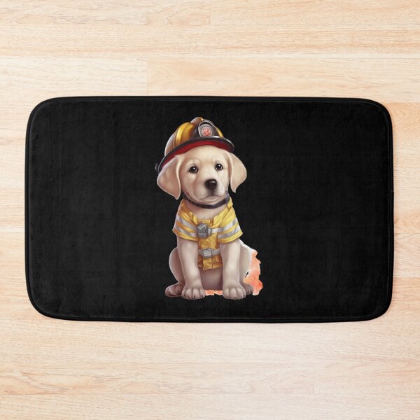 Item preview, Firefighter cute labrador designed and sold by HarriPaloma.