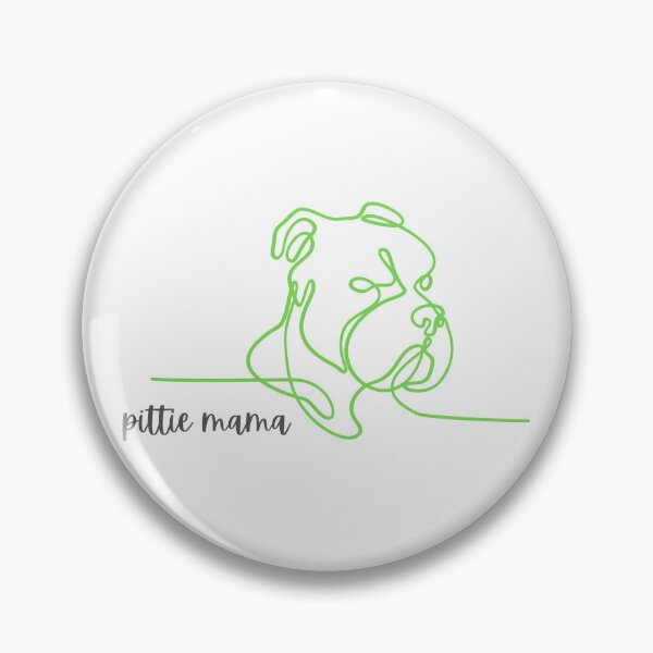 Artikelvorschau, Pittie Mama - grün entworfen und verkauft von jechaiyells.