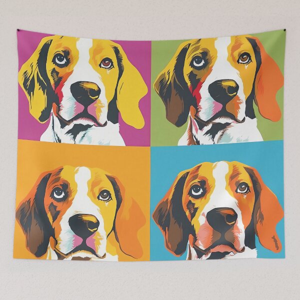 Item preview, Pop art beagle dog designed and sold by MDCGraphics.