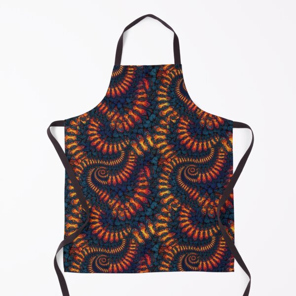 Item preview, Psychedelic Spiral Fractal Bones of Infinity designed and sold by Hashola Designs.
