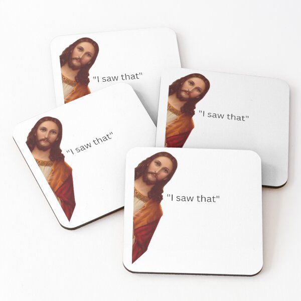 Item preview, "I saw that" Jesus meme designed and sold by PrintEmporium1.