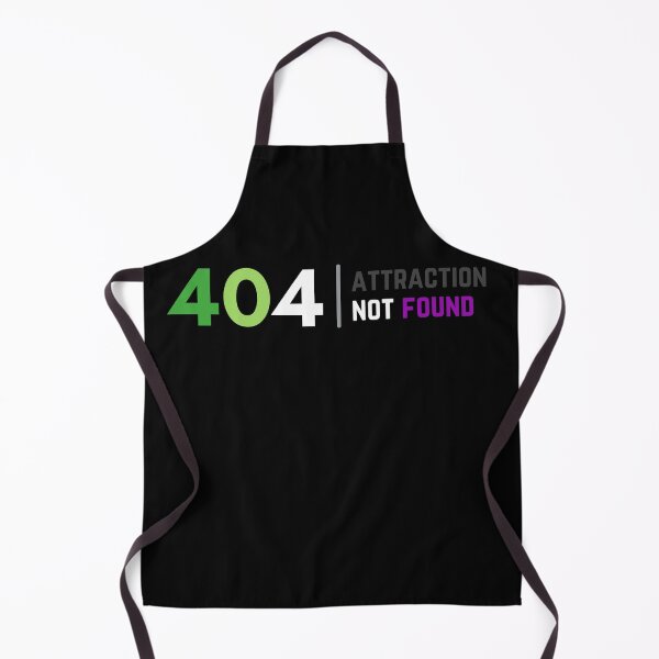 Item preview, 404 Aro Ace Attraction Not Found. Aroace Pride designed and sold by Subtle Pride Shop.