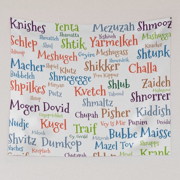 Item preview, Yiddish designed and sold by Montage-Madness.