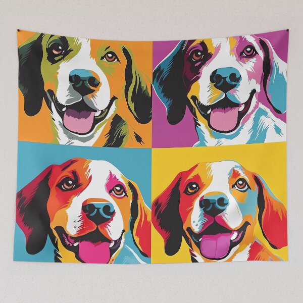 Item preview, Pop art beagle dog designed and sold by MDCGraphics.