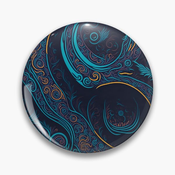 Item preview, Beautiful neon paisley pattern designed and sold by AdamioDesign.