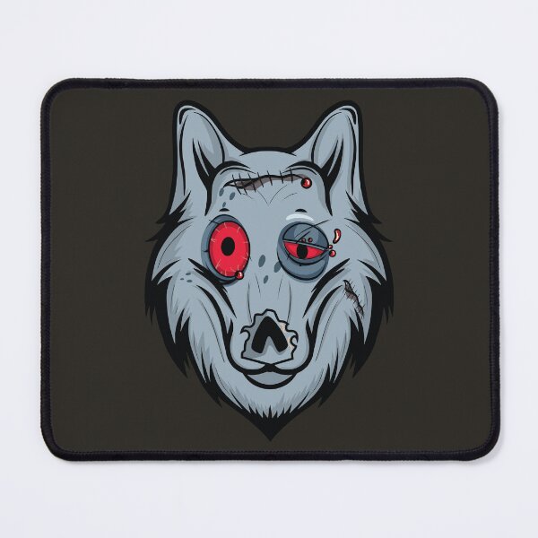 Item preview, Scary zombie wolf animal designed and sold by Donutlovers.