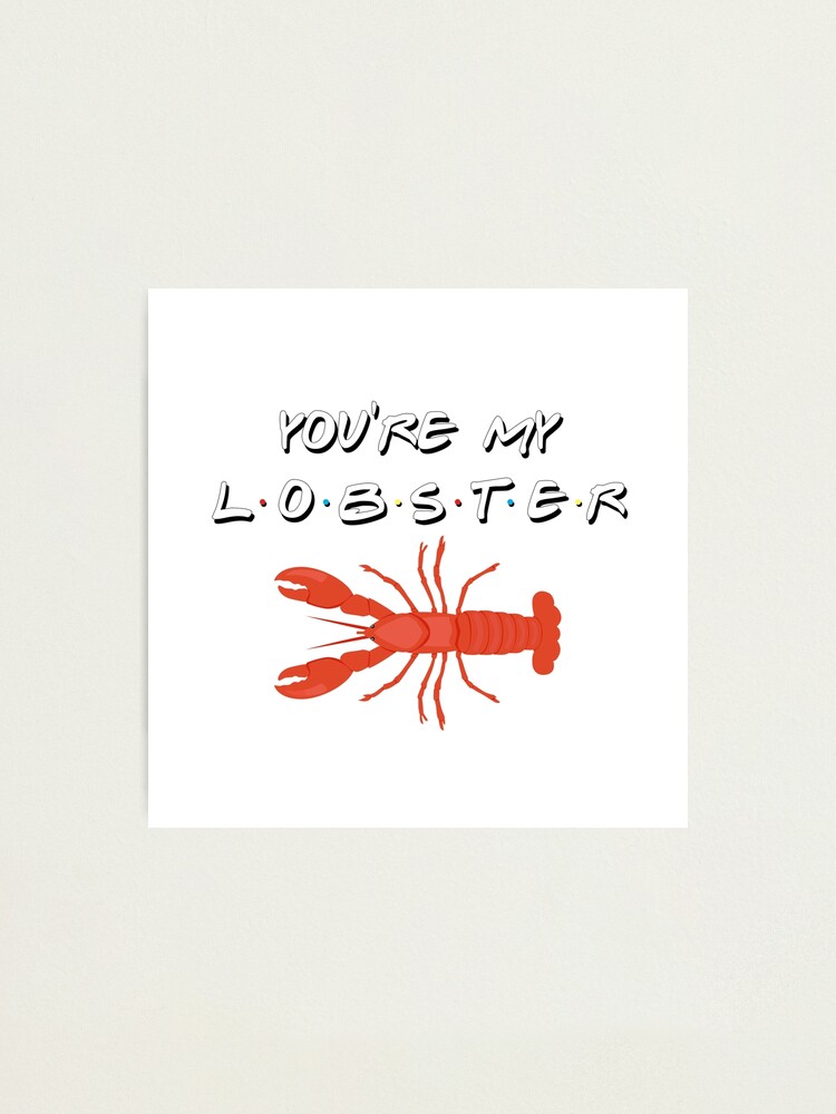 lobster print ribbon