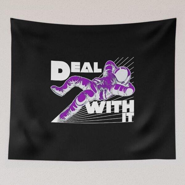 Item preview, Deal With It Ace-stronaut. Asexual Pride designed and sold by Subtle Pride Shop.