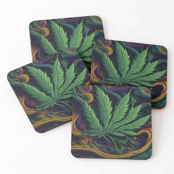Item preview, Swirl: A Psychedelic Leafy Design designed and sold by madygunit.