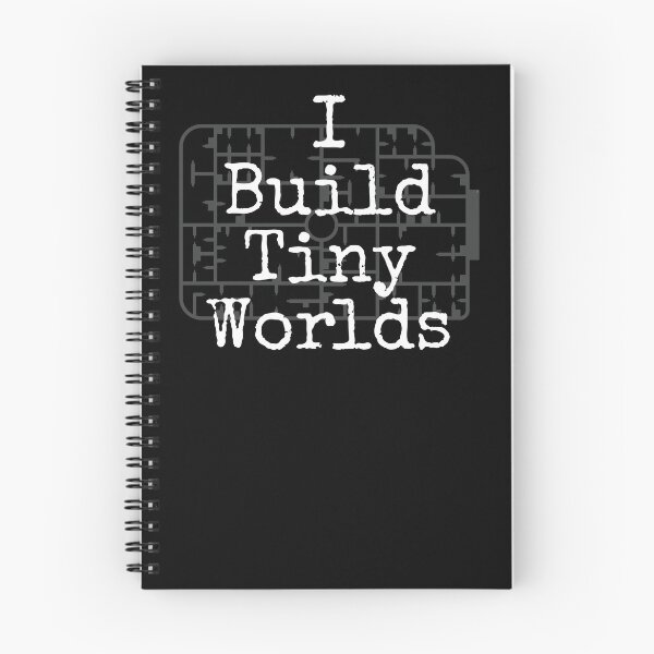 Item preview, I Build Tiny Worlds - Scale Modeling designed and sold by dsign-prints.