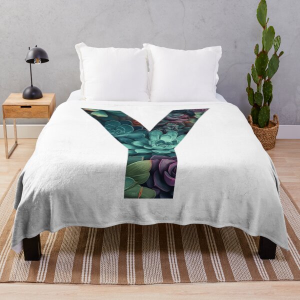 Item preview, Elegant Succulent Pattern Letter Y designed and sold by AdiRemba.