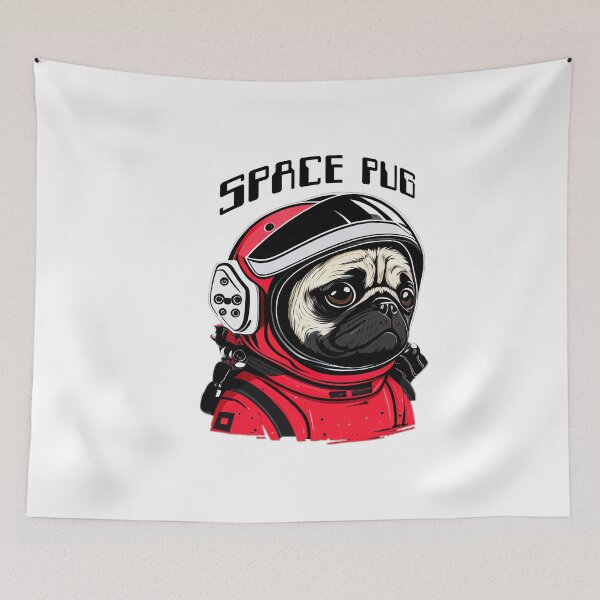 Item preview, Space Pug astronaut designed and sold by Gerald Waters.